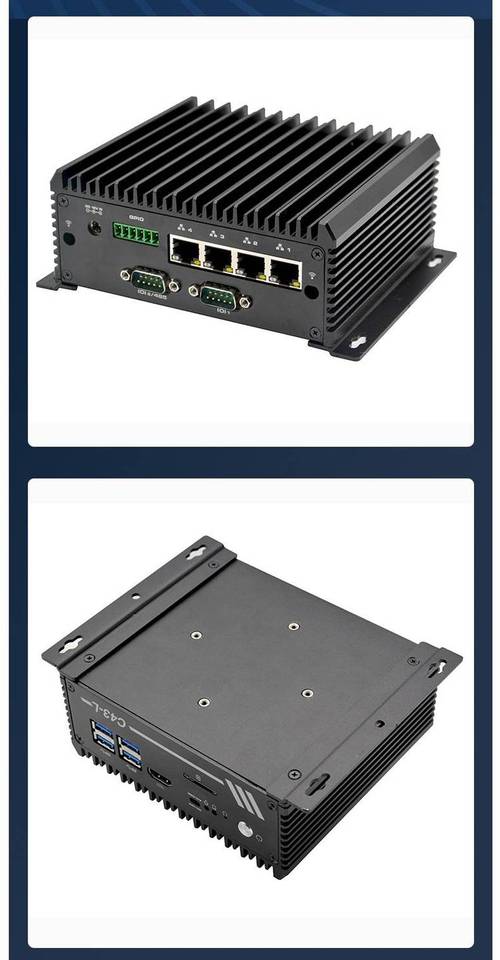 m60嵌入式無風扇工控機迷你工業(yè)電腦主機i5 j4215多核處理器